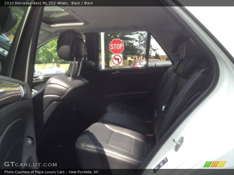 Black / Black 2010 Mercedes-Benz ML 350 4Matic
