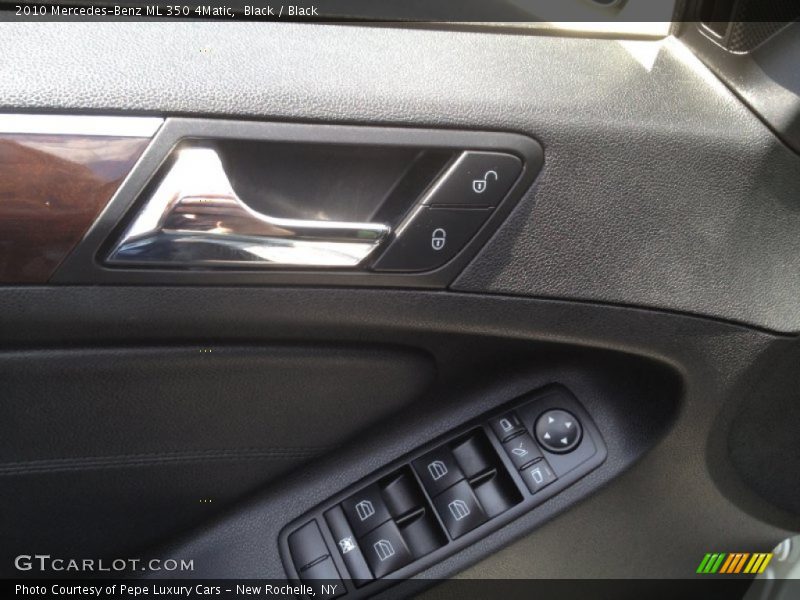Black / Black 2010 Mercedes-Benz ML 350 4Matic