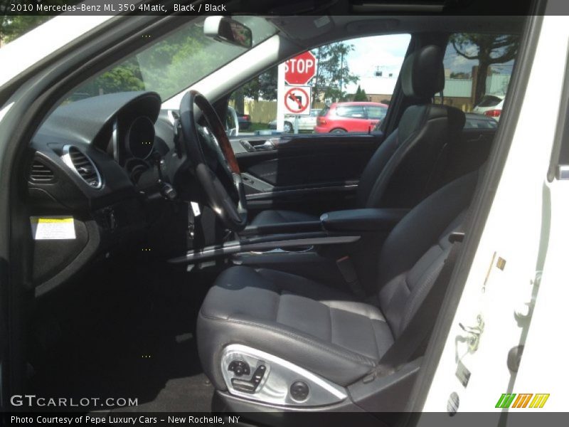 Black / Black 2010 Mercedes-Benz ML 350 4Matic