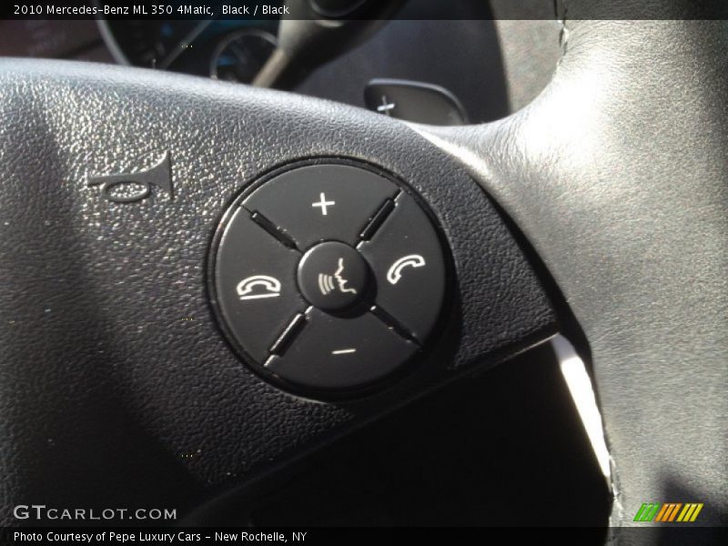 Black / Black 2010 Mercedes-Benz ML 350 4Matic