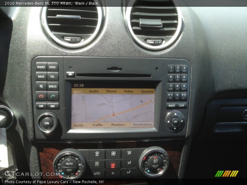 Black / Black 2010 Mercedes-Benz ML 350 4Matic