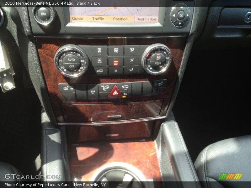Black / Black 2010 Mercedes-Benz ML 350 4Matic