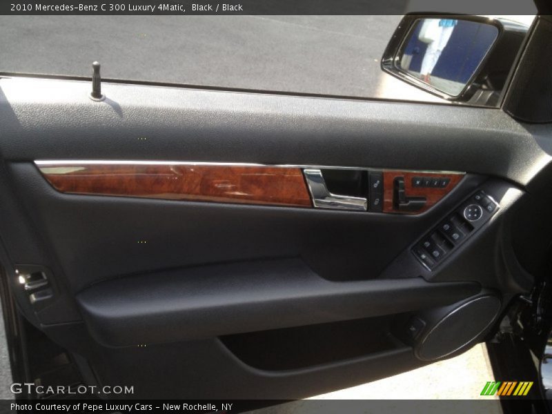 Black / Black 2010 Mercedes-Benz C 300 Luxury 4Matic