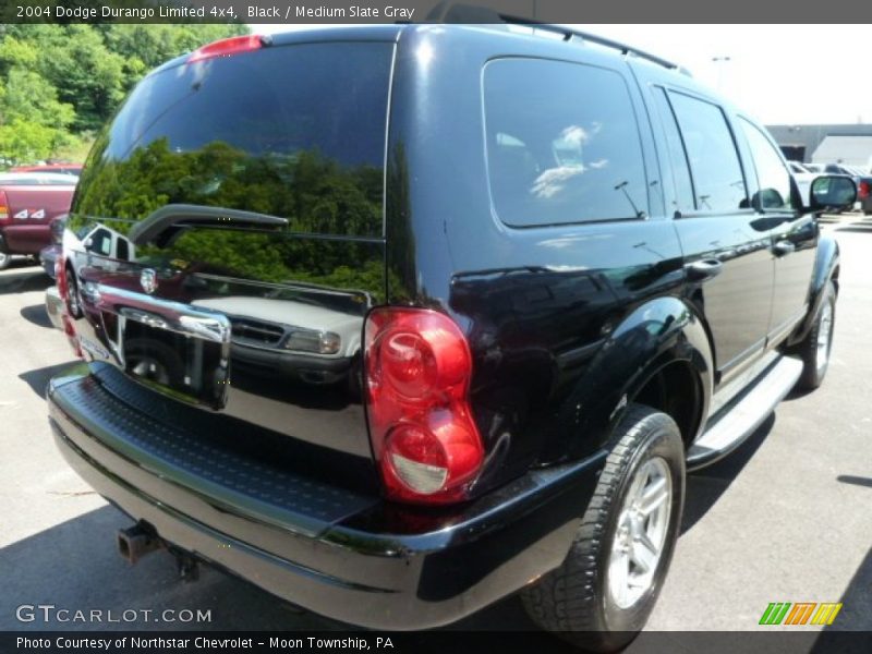 Black / Medium Slate Gray 2004 Dodge Durango Limited 4x4