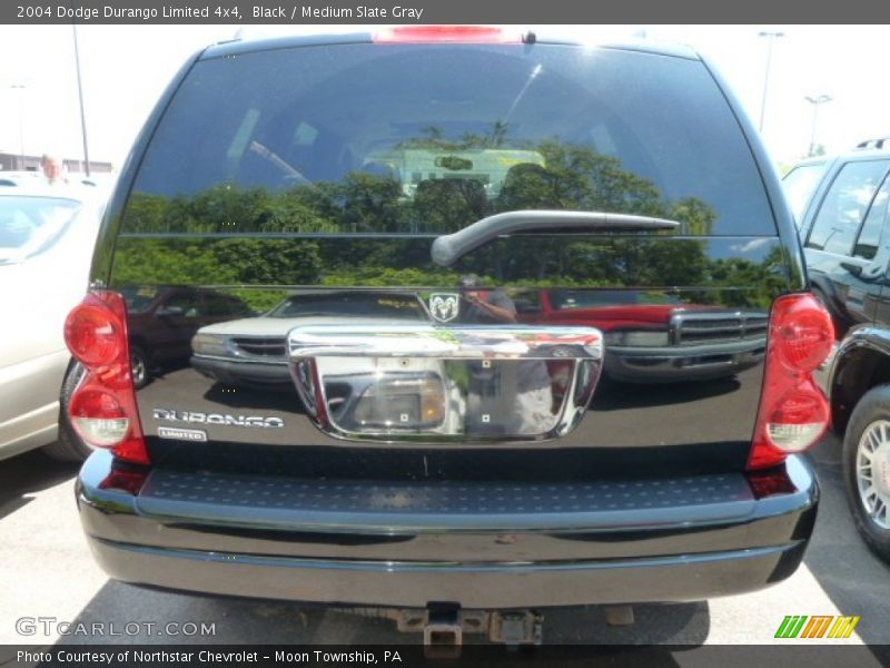 Black / Medium Slate Gray 2004 Dodge Durango Limited 4x4