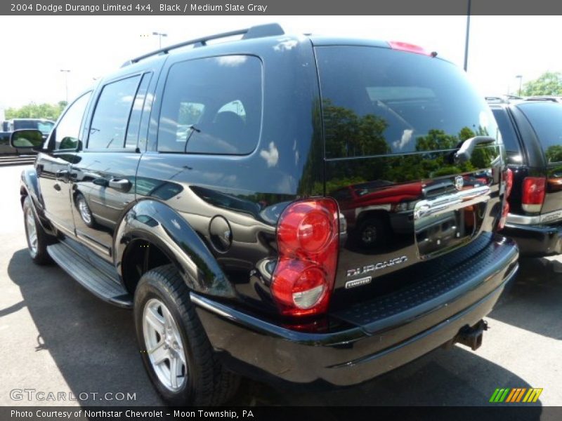 Black / Medium Slate Gray 2004 Dodge Durango Limited 4x4