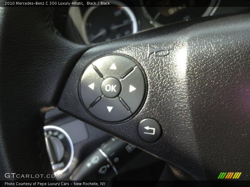 Black / Black 2010 Mercedes-Benz C 300 Luxury 4Matic