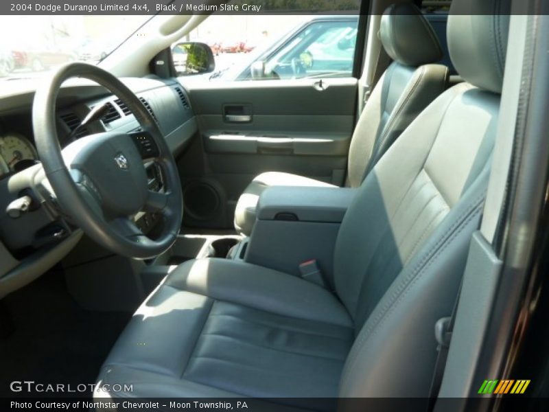 Black / Medium Slate Gray 2004 Dodge Durango Limited 4x4