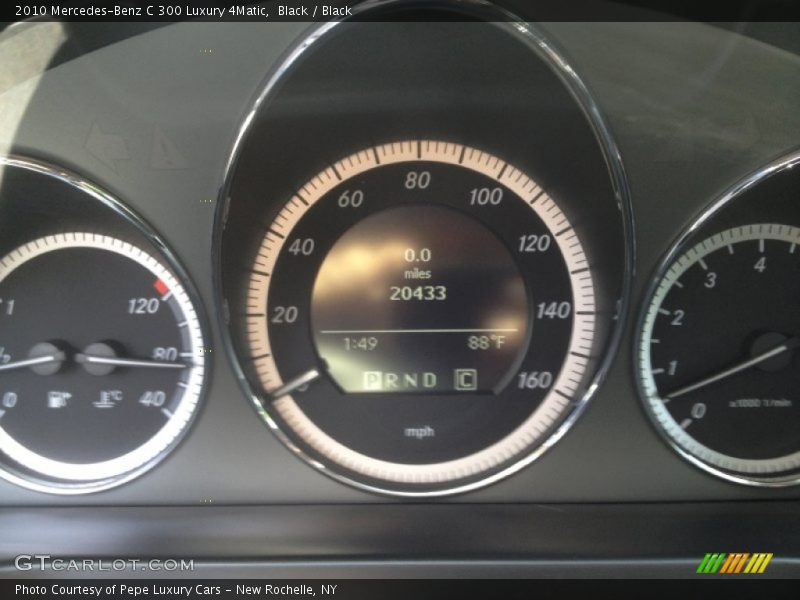 Black / Black 2010 Mercedes-Benz C 300 Luxury 4Matic