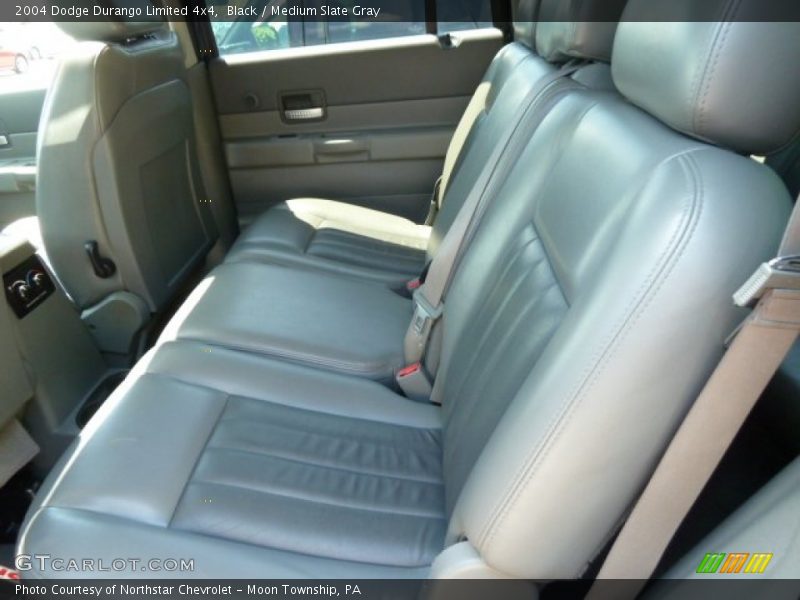 Black / Medium Slate Gray 2004 Dodge Durango Limited 4x4