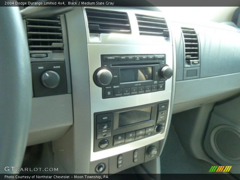 Black / Medium Slate Gray 2004 Dodge Durango Limited 4x4