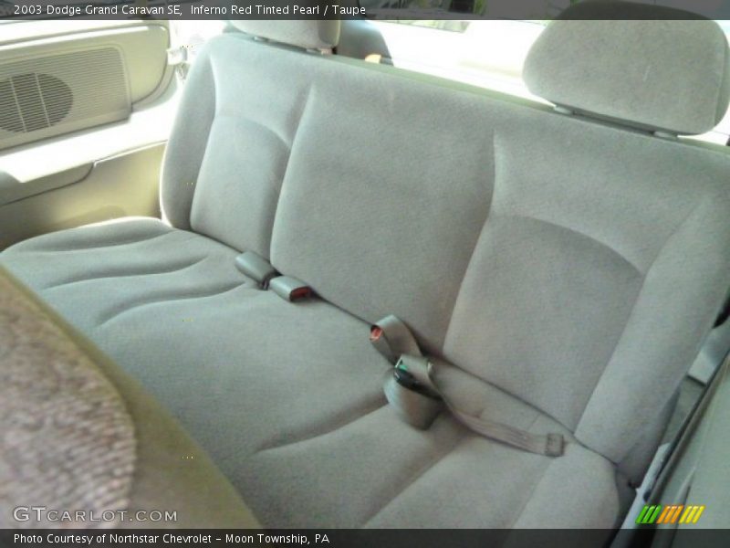 Inferno Red Tinted Pearl / Taupe 2003 Dodge Grand Caravan SE