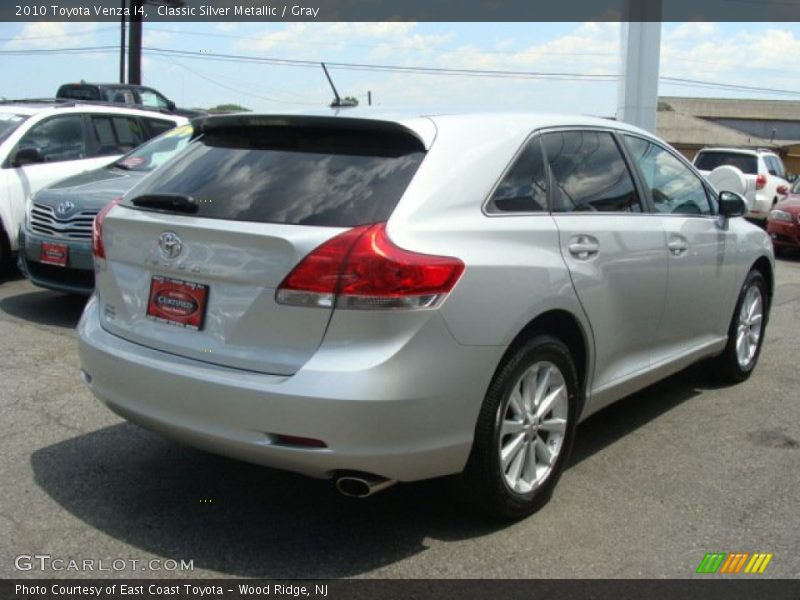 Classic Silver Metallic / Gray 2010 Toyota Venza I4