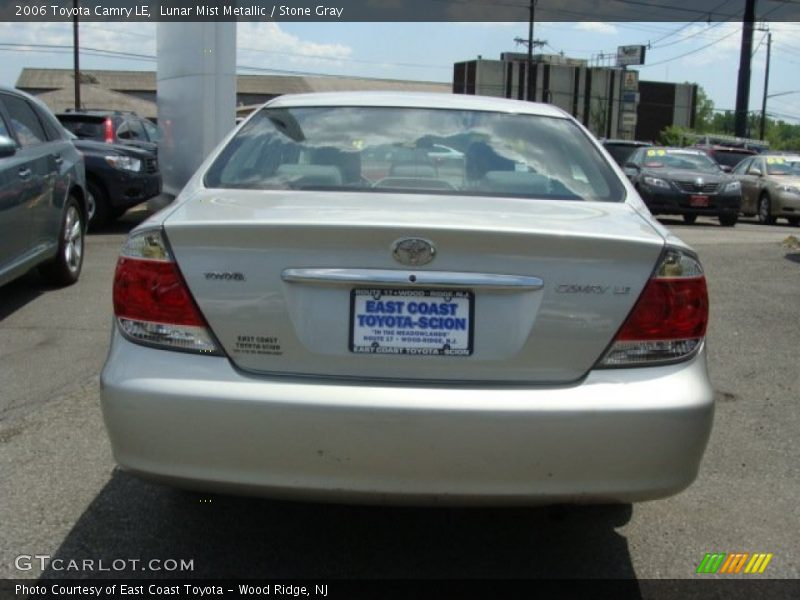 Lunar Mist Metallic / Stone Gray 2006 Toyota Camry LE