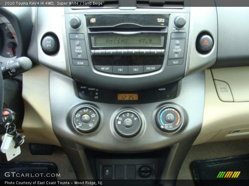 Super White / Sand Beige 2010 Toyota RAV4 I4 4WD