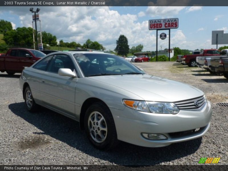 Lunar Mist Metallic / Charcoal 2003 Toyota Solara SE Coupe