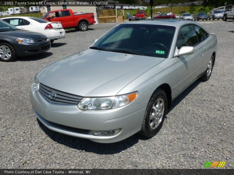 Lunar Mist Metallic / Charcoal 2003 Toyota Solara SE Coupe