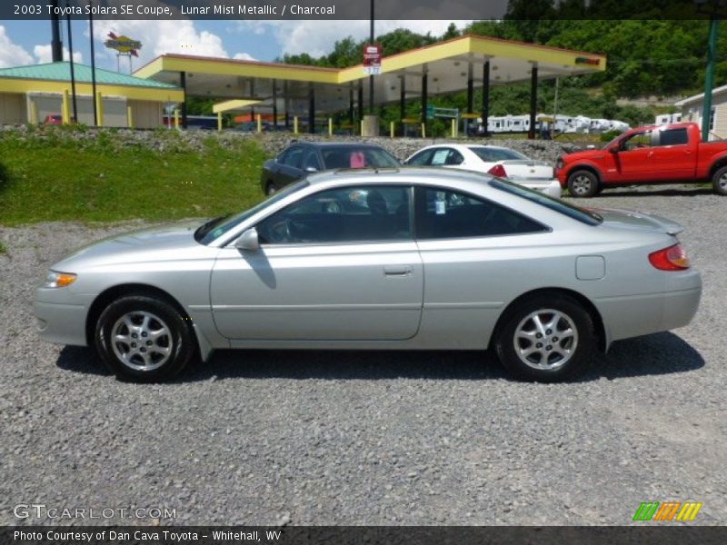 Lunar Mist Metallic / Charcoal 2003 Toyota Solara SE Coupe