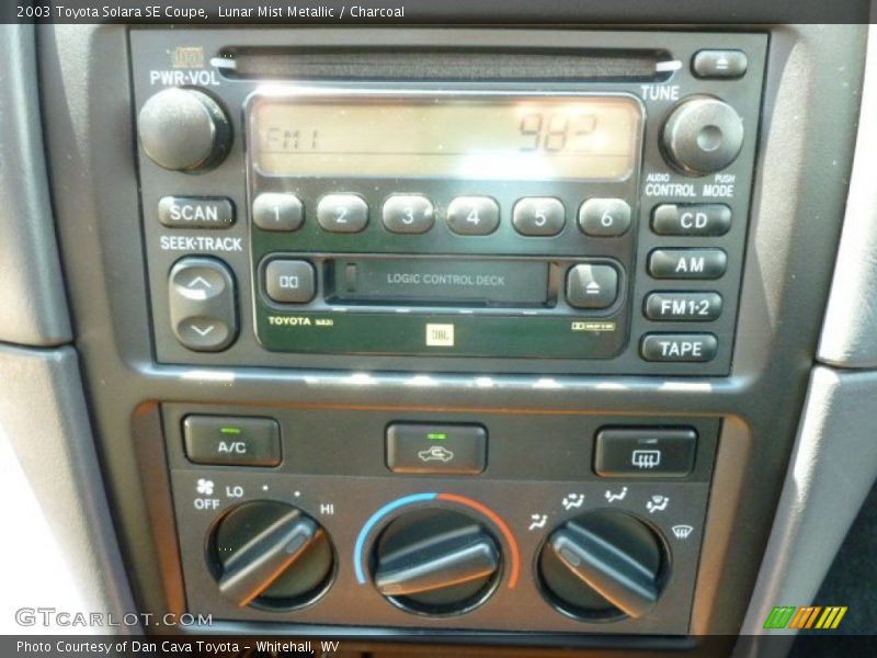 Lunar Mist Metallic / Charcoal 2003 Toyota Solara SE Coupe