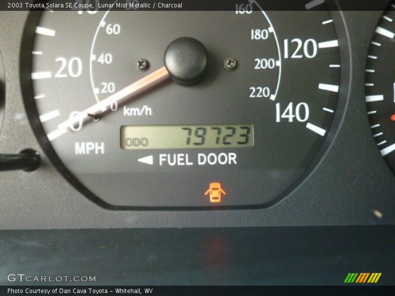 Lunar Mist Metallic / Charcoal 2003 Toyota Solara SE Coupe