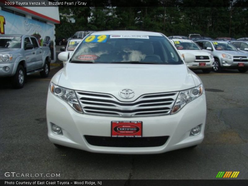 Blizzard Pearl / Gray 2009 Toyota Venza I4