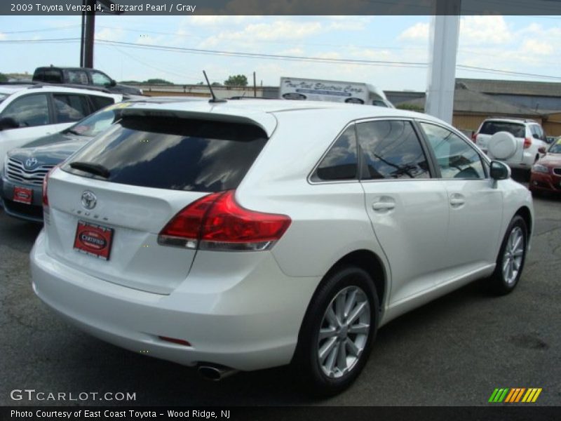 Blizzard Pearl / Gray 2009 Toyota Venza I4