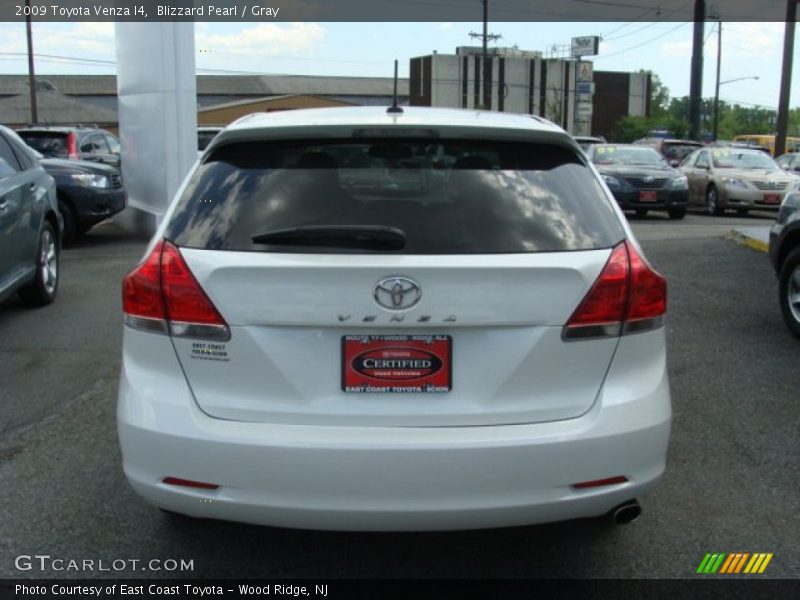 Blizzard Pearl / Gray 2009 Toyota Venza I4