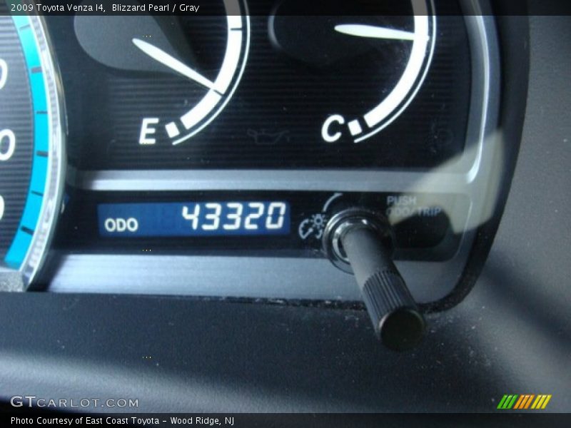 Blizzard Pearl / Gray 2009 Toyota Venza I4