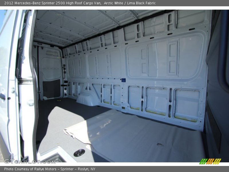 Arctic White / Lima Black Fabric 2012 Mercedes-Benz Sprinter 2500 High Roof Cargo Van
