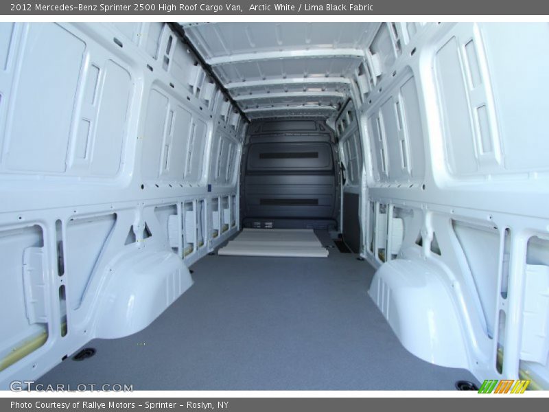 Arctic White / Lima Black Fabric 2012 Mercedes-Benz Sprinter 2500 High Roof Cargo Van