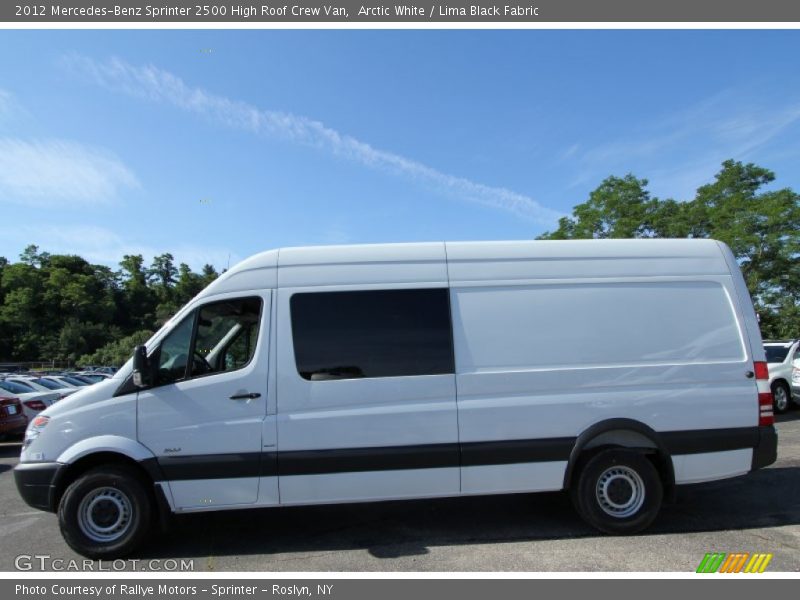  2012 Sprinter 2500 High Roof Crew Van Arctic White