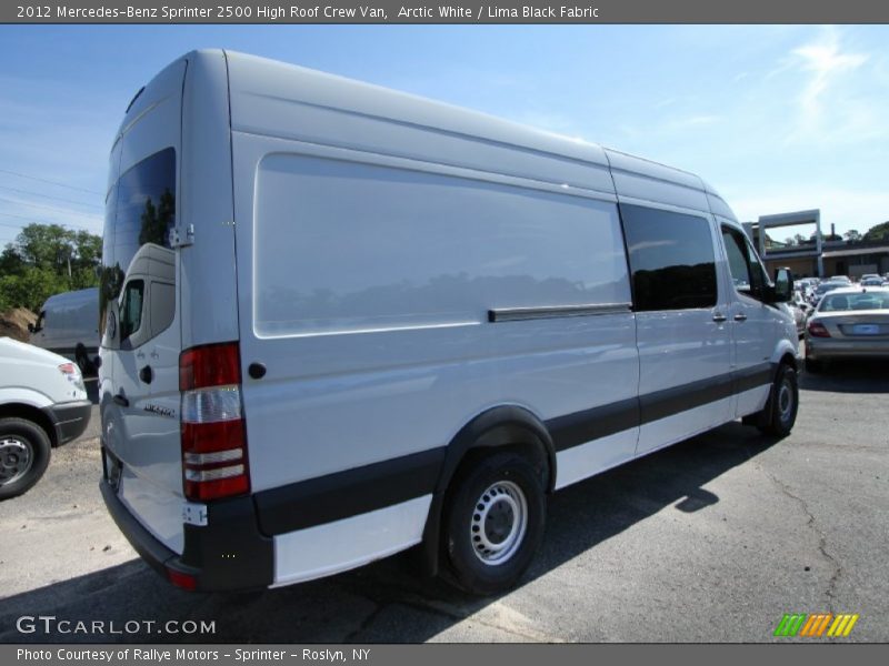 Arctic White / Lima Black Fabric 2012 Mercedes-Benz Sprinter 2500 High Roof Crew Van
