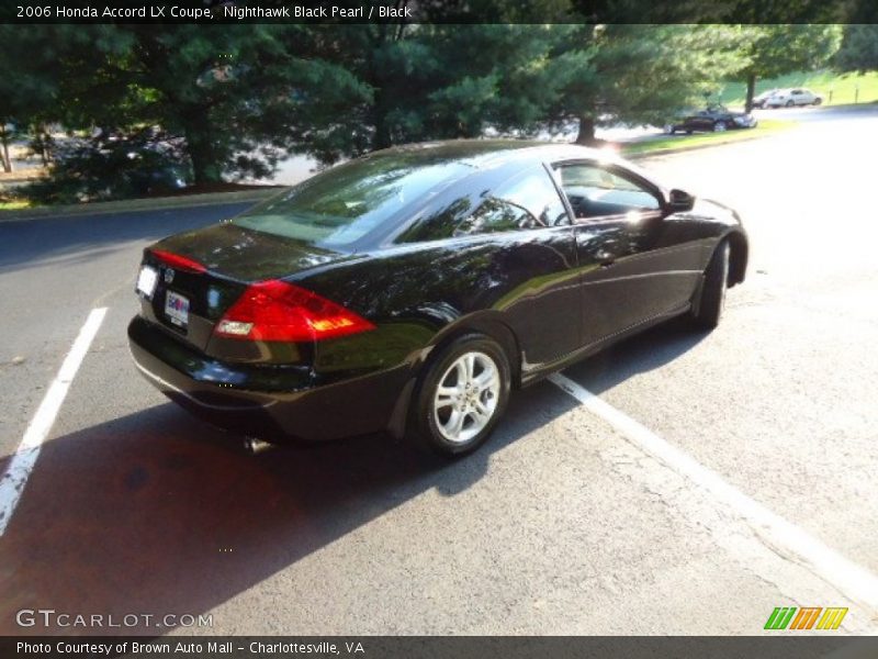 Nighthawk Black Pearl / Black 2006 Honda Accord LX Coupe