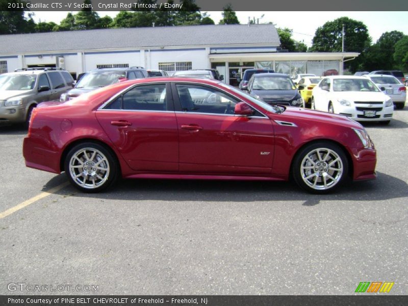  2011 CTS -V Sedan Crystal Red Tintcoat