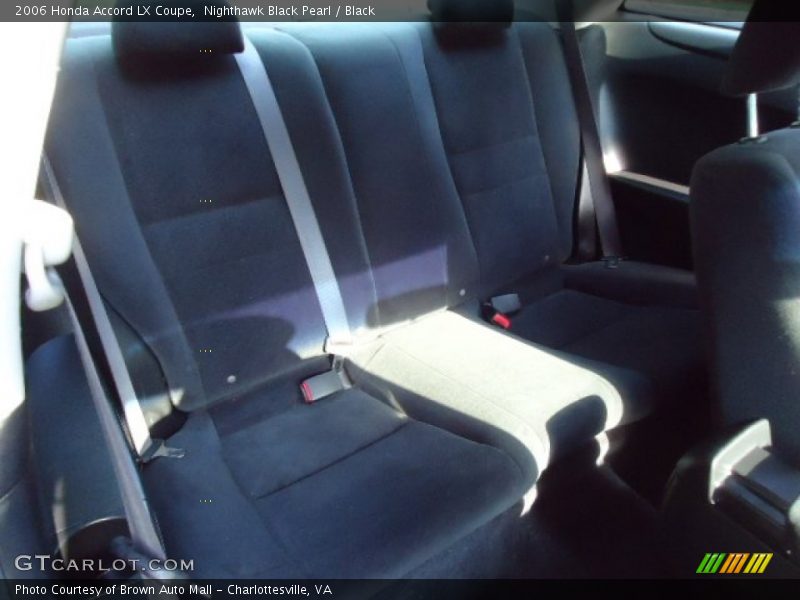 Nighthawk Black Pearl / Black 2006 Honda Accord LX Coupe