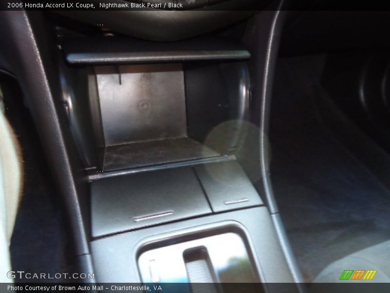 Nighthawk Black Pearl / Black 2006 Honda Accord LX Coupe