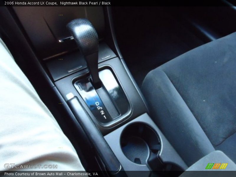 Nighthawk Black Pearl / Black 2006 Honda Accord LX Coupe