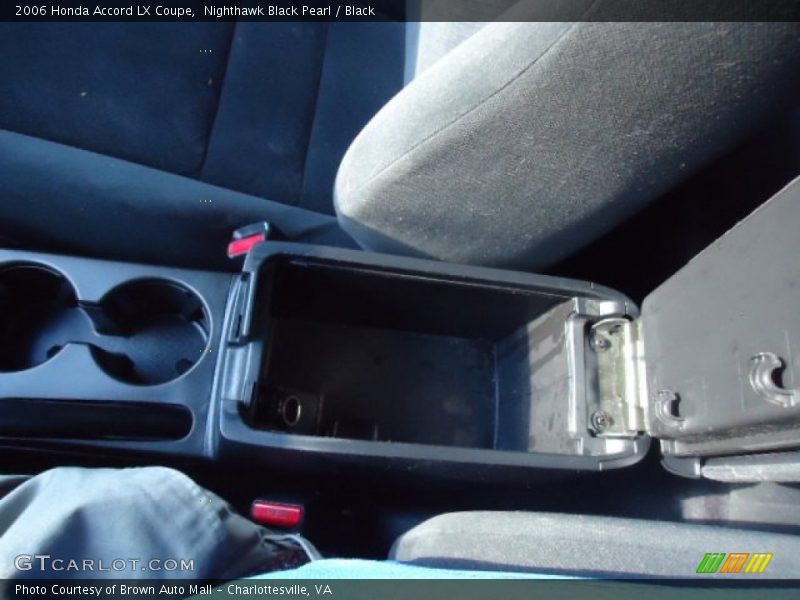 Nighthawk Black Pearl / Black 2006 Honda Accord LX Coupe