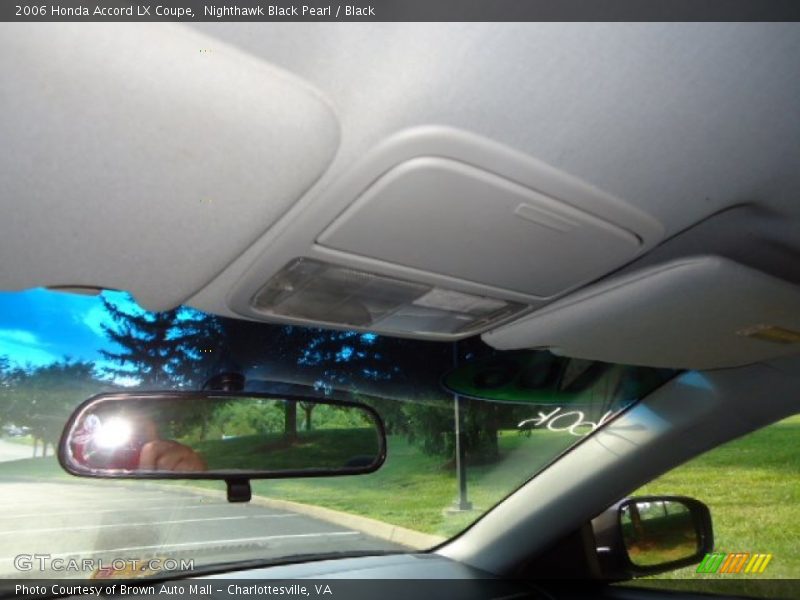 Nighthawk Black Pearl / Black 2006 Honda Accord LX Coupe