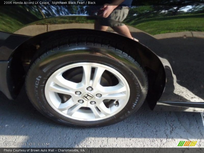Nighthawk Black Pearl / Black 2006 Honda Accord LX Coupe
