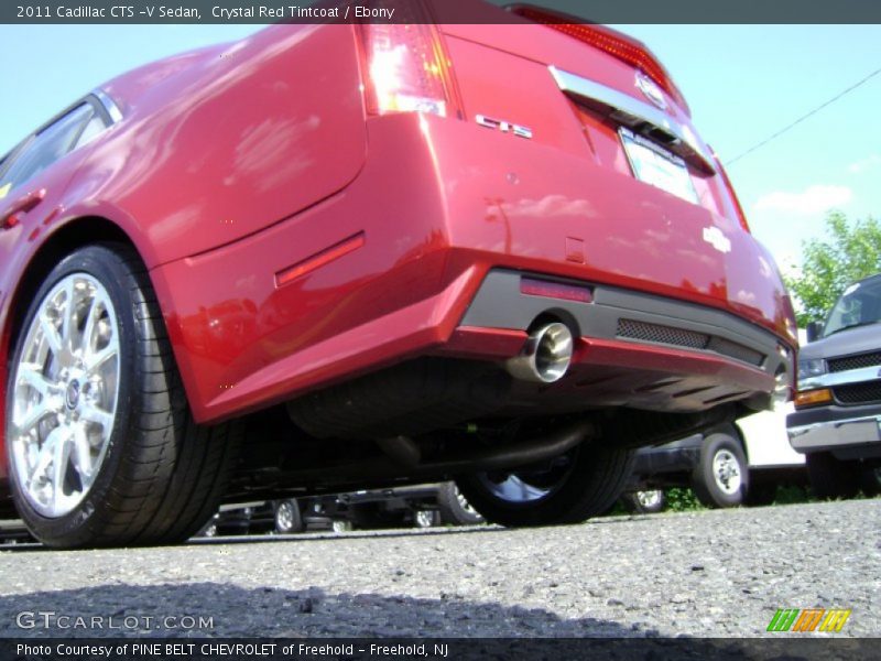 Exhaust of 2011 CTS -V Sedan