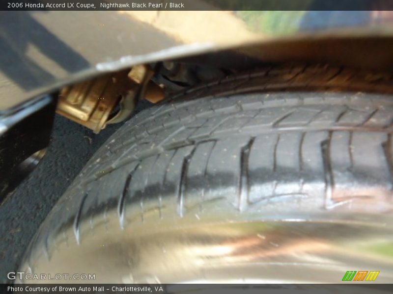 Nighthawk Black Pearl / Black 2006 Honda Accord LX Coupe