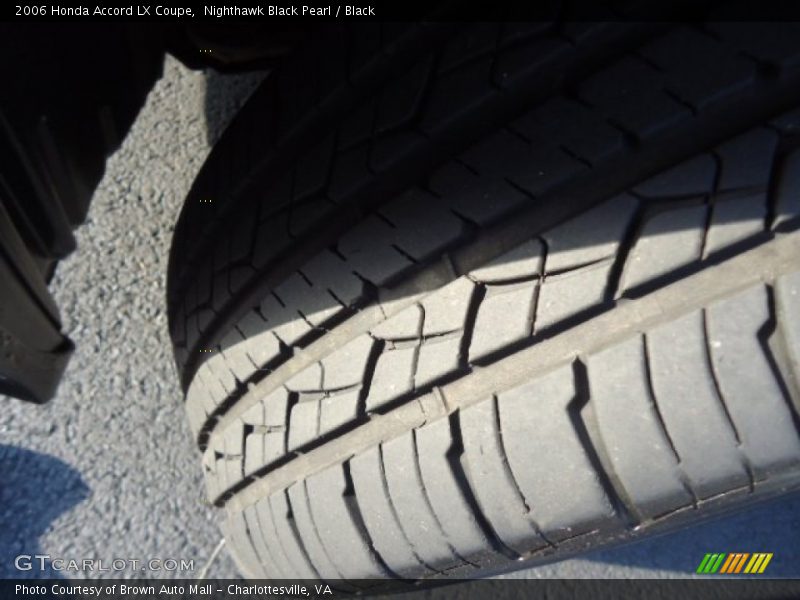 Nighthawk Black Pearl / Black 2006 Honda Accord LX Coupe