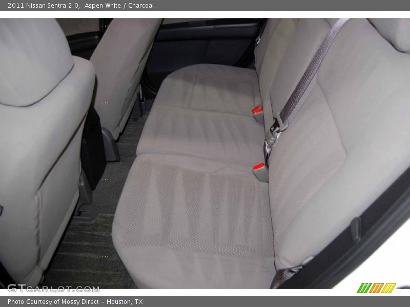 Aspen White / Charcoal 2011 Nissan Sentra 2.0