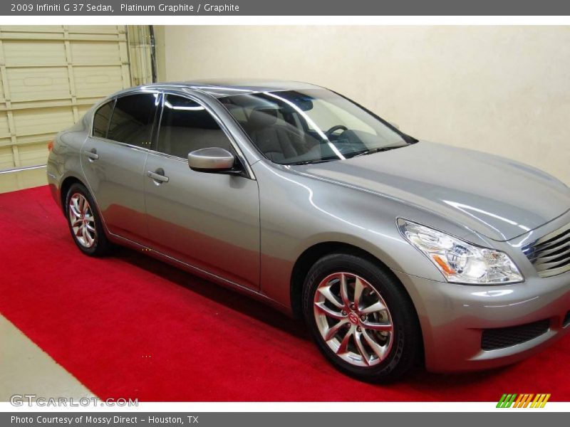 Platinum Graphite / Graphite 2009 Infiniti G 37 Sedan