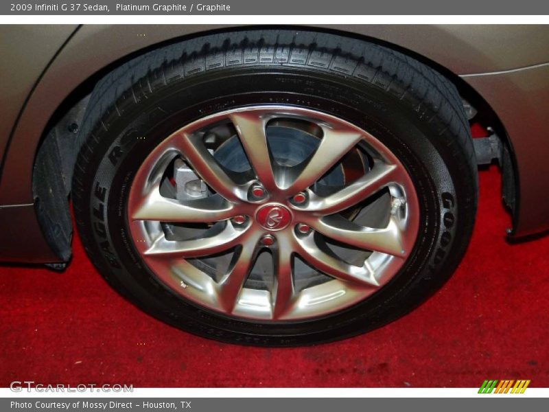 Platinum Graphite / Graphite 2009 Infiniti G 37 Sedan