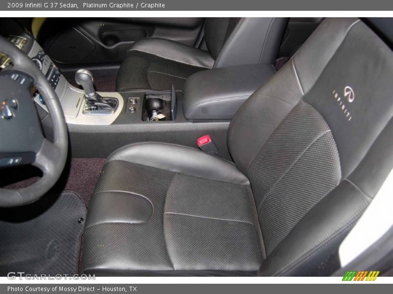 Platinum Graphite / Graphite 2009 Infiniti G 37 Sedan