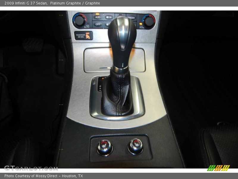 Platinum Graphite / Graphite 2009 Infiniti G 37 Sedan