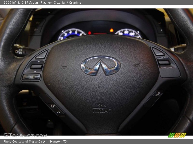 Platinum Graphite / Graphite 2009 Infiniti G 37 Sedan