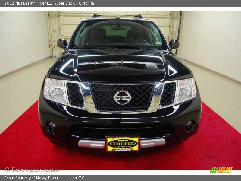 Super Black / Graphite 2012 Nissan Pathfinder LE